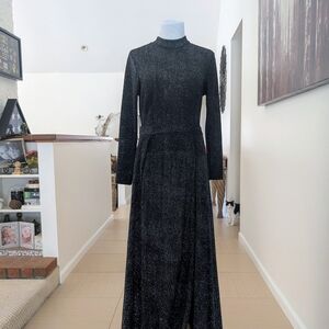 Windsor Black Sparkle Gown